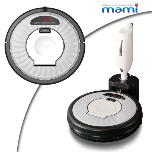 Mami KF7 All-in-One Robot Vacuum Color: White
