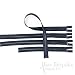 Tiny Teeth (#1) Gunmetal & Navy Blue Open End Zipper, 22