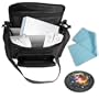 Deluxe Nintendo Wii Gamer Bag with Handle & Shoulder Strap - Black Weather-Resistant RhinoNylon ** Includes Micro Fiber Cleaning Cloth and Mousepad