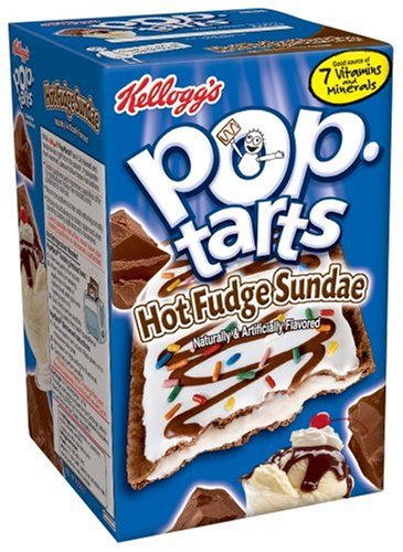 Pop-Tarts, Frosted Hot Fudge Sundae, 8-Count Tarts (Pack of 12)