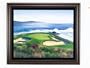 Golf Gifts & Gallery Pebble Beach #7 Framed Canvas Art