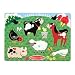 Melissa & Doug Farm Animals Peg Puzzle
