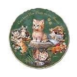 Purr-fect Love For Cats & Kittens Porcelain Collector Plate