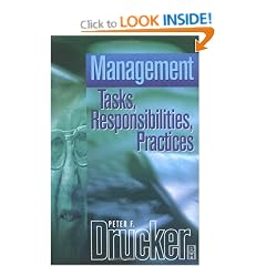 Management: Tasks, Responsibilities, Practices (Drucker series)