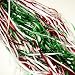 SALE Red, Green & White Metallic Curtain SALE