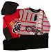 B T Kids Fall/Winter Toddler Boys 3 pc Red Monster Truck Pant Set-4 Toddler