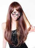 「PC076 P27/33 耐熱180℃ 人気送品 フルウィッグ ウィッグ wig ロング」の画像