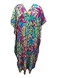 Pink Kaftan Dress Printed Lounge Wear Kaftan