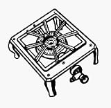 Music City Metals D1000 Cast Iron Free-Standing Gas Burner Replacement for Select Gas Grill Models Music City Metals D1000 Cast Iron Free-Standing Gas Burner Replacement for Select Gas Grill Models