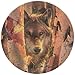 Thirstystone Stoneware Birch Wolf Coaster, Multicolor