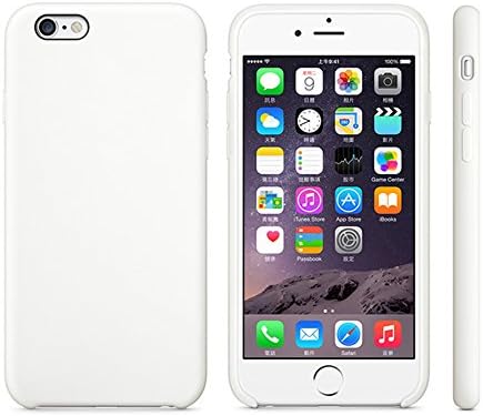 Trydo [Thin Fit] Premium Shock-absorbing Solid Silicone Case for iPhone 6/6s/6 plus/6s plus, White