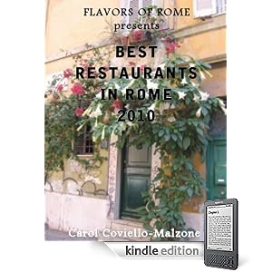 book cover of the Best restaurants in Rome