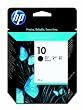 Original HP 10 Black Ink Cartridge in Retail Packaging