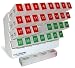 MedCenter Monthly Vitamin Organizer with Large Pill Boxes