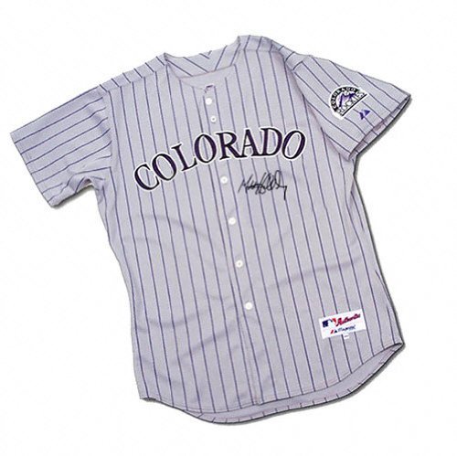Matt Holliday Autographed Jersey | Details: Colorado Rockies, Majestic, Authentic