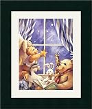 Teddy Bear Stars Framed Art Print by Jerianne van Dijk,20.3 in. x 24.3 in. Framed