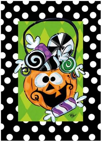 Candy Jack Garden Flag