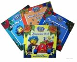 Fifi and the Flowertots books: 4 book pack (Pip and the Genie / Flowertot Taxi / Stingos Enormous Carrot / Just one Hornetto)