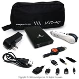 Javoedge High Capacity Portable Battery Complete Kit - 3400mAH Li-Ion USB Rechargeable Battery Pack (Black) [FREE SHIPPING]