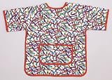 Mullins Square Kids / Laminated Cotton Paint Smock, Crayons