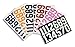 A&R Sports Number Decals, 2-Inch