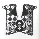 Virtue Ego Argyle Bullets Grips - White