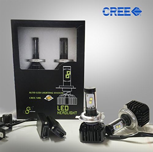 Gogolighting 80W 8000LM CREE LED Headlight Bulbs All-in-one Conversion Kit 6K (H4/9003)