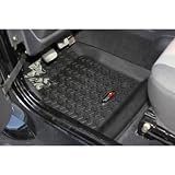 Rugged Ridge 12920.11 All-Terrain Black Front Floor Liner - Pack of 2