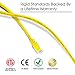 GearIT Cat 6 Ethernet Cable 14 ft (10-Pack) - Cat6 Patch Cable, Cat 6 Patch Cable, Cat6 Cable, Cat 6 Cable, Cat6 Ethernet Cable, Network Cable, Internet Cable - Black 14 Feet