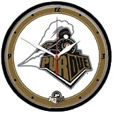 Purdue Boilermakers NCAA Round Wall Clock