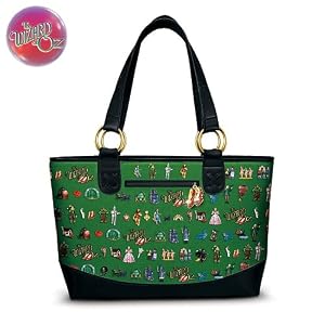 The-Wizard-Of-Oz-70th-Anniversary-Emerald-City-Tote-Bag-by-The-Bradford-Exchange
