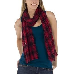 Xhilaration Traditional Plaid Wrap - Red (pre-order)