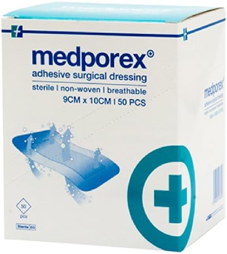 Medporex 9 x 10cm Surgical Dressing - by Medporex