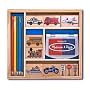 Melissa & Doug Vehicles Stamp Set