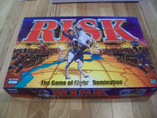 Risk 1998 Board Game With Army shaped Pieces