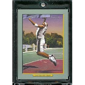 2006 07 Topps Turkey Red #120 Vince Carter New Jersey Nets Basketball Card - Mint Condition - In Protective ScrewDown Case!
