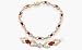 Blue Topaz Gemstone and Diamond Gold Tennis Bracelet