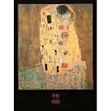 (24x36) Gustav Klimt The Kiss Black Border Art Print Poster
