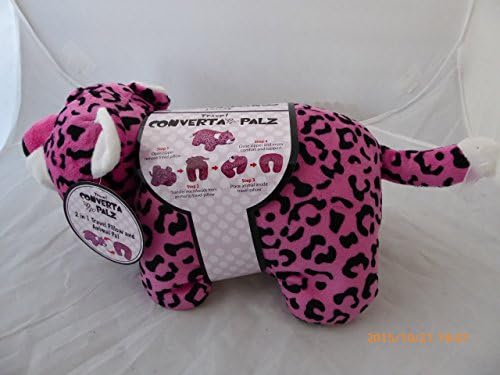 Travel Pillow - Converta Palz (Pink-Leopard)