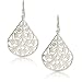 1928 Jewelry Silver Vine Earrings