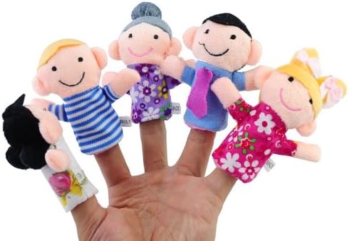 Lovely Family Six Finger Toy Doll Baby Stories Helper