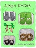Jungle Animal Baby Bootie Crochet Pattern