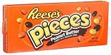 Reeses Pieces Peanut Butter Candies, 4-Ounce Boxes (Pack of 24)