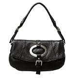 Dolce & Gabbana Miss Really Hot Black Pebbled Leather Handbag BB2005-A5133-80999
