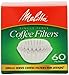 Melitta 63229 Single Serve Coffee Filters For JavaJigTM 60 Count (Pack of 4)