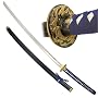 45 1/2 inch Blue Long Handle Traditional Katana