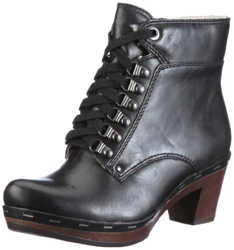 Clarks Marigold Fun 203481114, Damen Stiefel, Schwarz (Black Leather), EU 41 (UK 7)