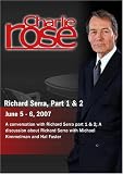 DVD : Charlie Rose - The Complete Richard Serra Conversation (June 5 & 6, 2007) (2 Disc Set)