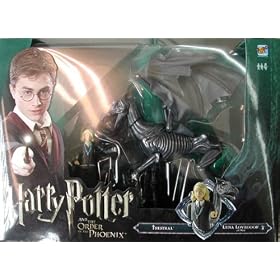 Harry Potter and the Order of the Phoenix - Thestral and Luna Lovegood figure...