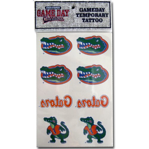 Florida Gators Temporary Tattoo Decals: 8 Pack